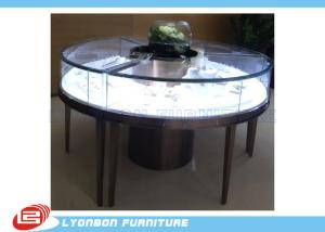 Quality Customized MDF Retail Round Display Table For Jewelry Showing , SGS ISO wholesale