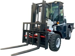 Quality Hot Sale ET35A 4x4 Off Road Forklift 3.5ton Stacker 4WD Rough Terrain Forklift Price All Terrain Forklift wholesale