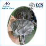 Rotor Shaft Assembly For Axial Flow Turbine Marine