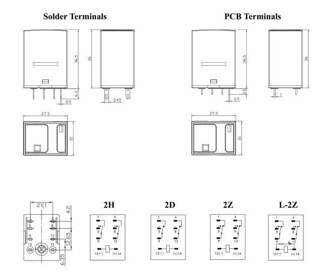 Clion industrial control relay NNC68BVL, 2pole, 4pole with led indicator and test button intermediate relay MY4NJ