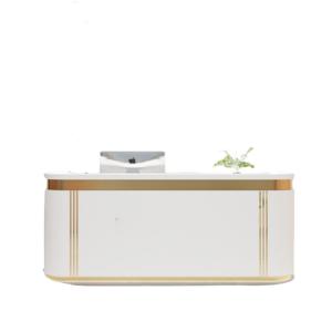 Quality Lightweight Beauty Salon Bar Reception Desk for Small Salons and Hotels Luxury Design wholesale