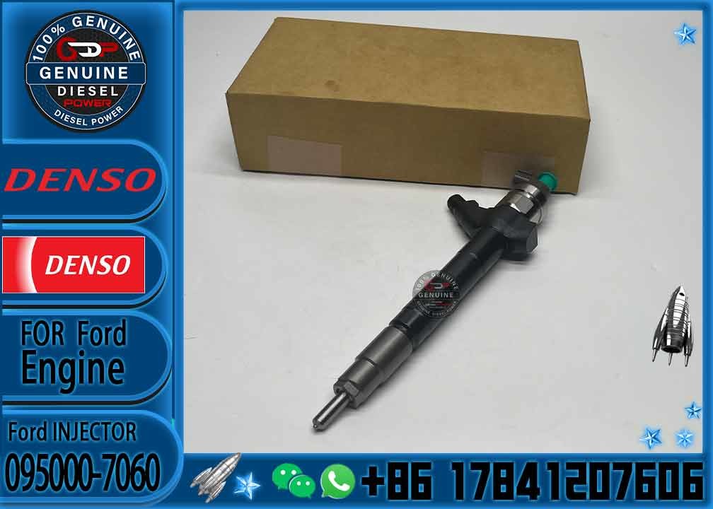 Diesel Injector 0950007060 6C1Q-9K546-BC Common Rail Injector 095000-7060 For F0RD Transit 2.2 2.4 Tdci