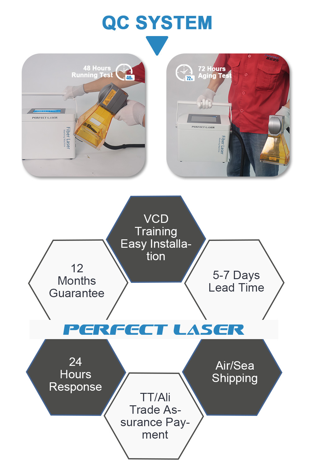 Automatic Smart LCD 20W 30W Handheld Laser Etching Machine For Metal Aluminum Carbon SS