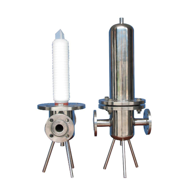 SUS304/SUS316L Microporous Membrane Manual Positive Pressure Filter for Food Beverage