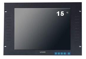 Quality 15 Inch Industrial Grade Touch Screen Monitor High Durability Vehicle Mounted wholesale