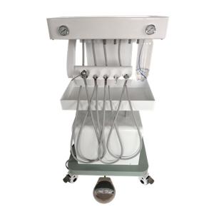 Quality GM-B019 Mobile Dental Turbine Unit Cart with silent air compressor wholesale