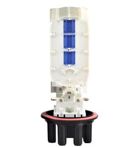 Quality Dome Fiber Optic Splice Closure Case 288F Vertical ABS Overhead wholesale