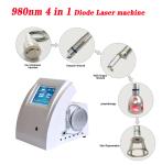 50W 980 Nm Diode Laser Spider Vein Removal Machine For Blood Vessel Treatment