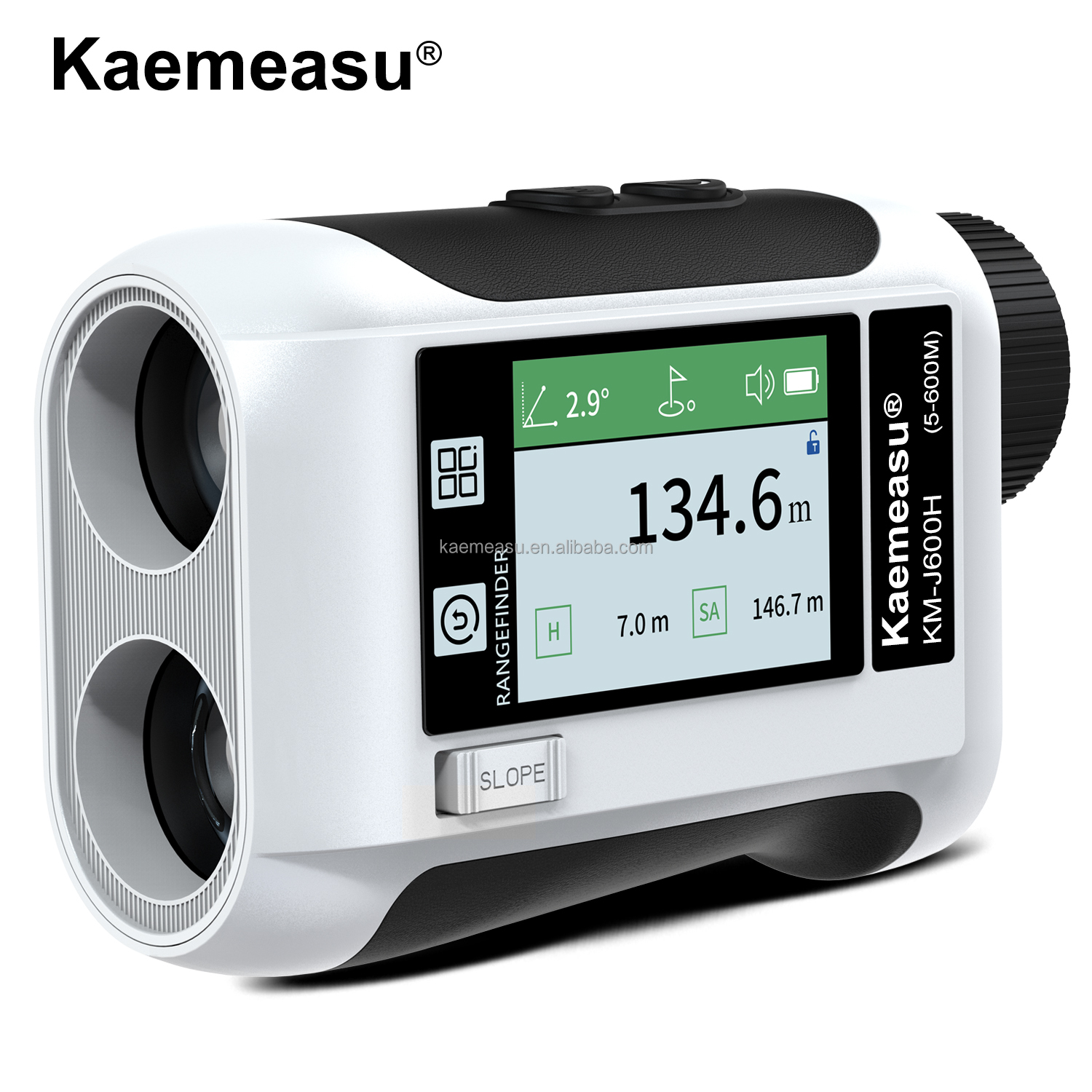 6.5X Magnification Golf Sport Laser Range Finder with Upgraded LCD Screen and Optical Instruments