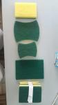 Professional 250mm Kitchen Sponge Scouring Pad Hydraulic Pressing Cutting