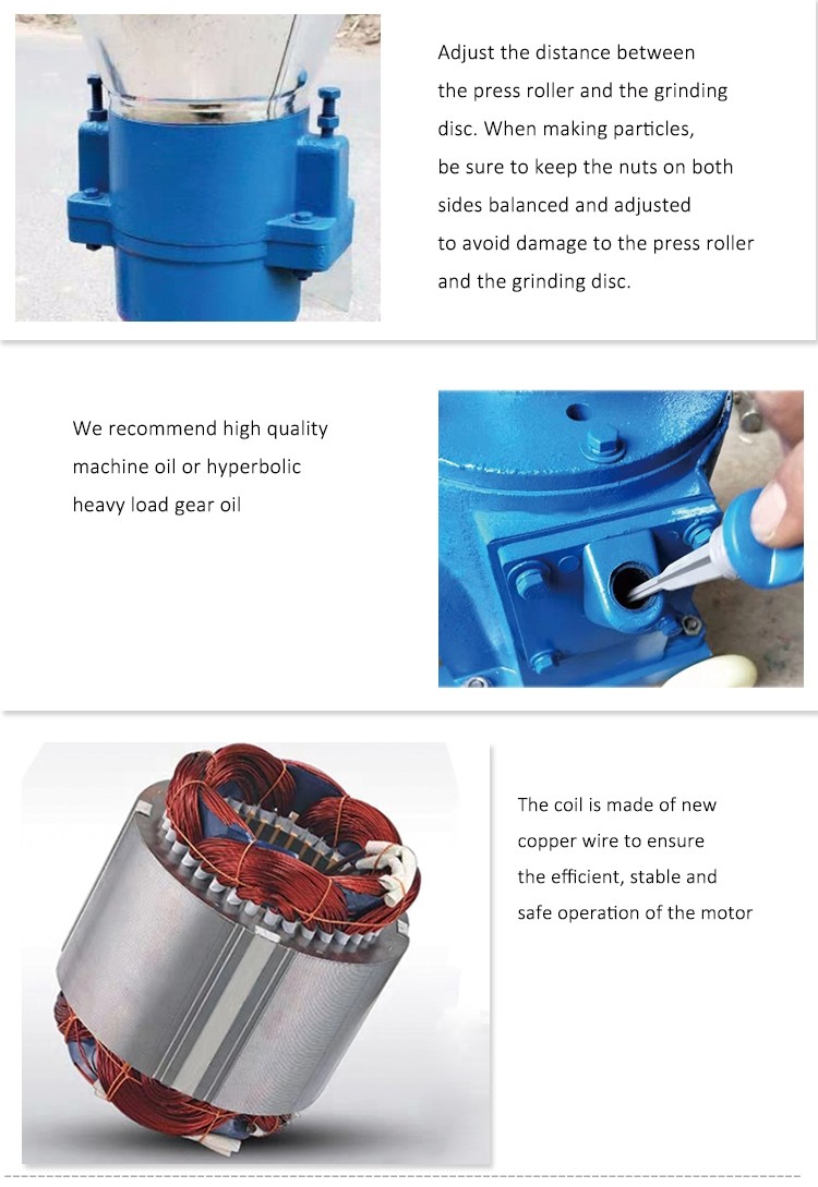 Animal Poultry Fish Feed Making Machine / Wood Pellet Making Machine