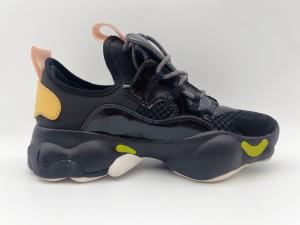 Quality Black Ladies High Top Basketball Shoes Slip Resistant ODM / OEM wholesale