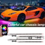 Automotive LED Interior Lights Multi Color Remote Control Flexible ABS 12V Car
