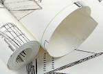 White Boat Pattern Modern Removable Wallpaper , Luxury Non Woven Wallcovering