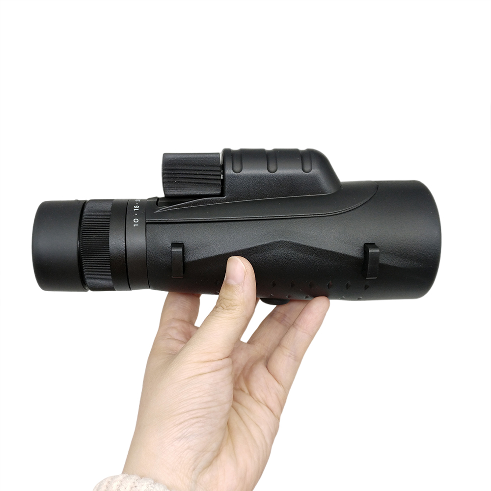 HD 10-30x50 High Powered Zoom Monocular Telescope Single Hand Focus Scope For Concert