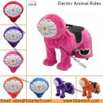 Animal Riding Kids Plush Electric Animal Scooter in Shopping Center or Outdoor
