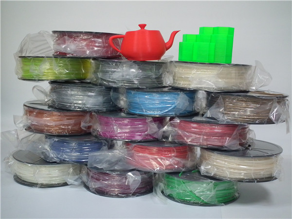 Black Color 1.75mm 3D Printer Plastic Filament 2.85mm / 3.0mm