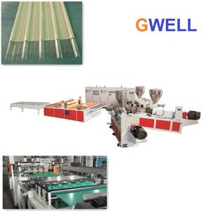 Quality Synthetic Resin Glazed Tile PVC Roof Board Extrusion Line ASA Co Extrusion Machine wholesale