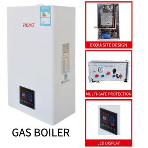 Quality Stepless Gas Wall Mounted Boiler White Shell Wall Hung Condensing Boiler wholesale