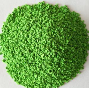 Quality Realistic Breathable Turf Rubber Pellets For School Running Track wholesale