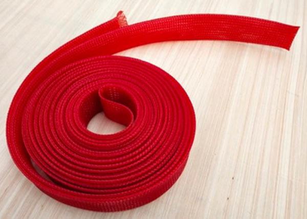 Abrasion Resistant Automotive Braided Sleeving Good Ventilation For Car Wiring