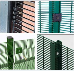 China Heavy Gauge 358 Mesh Fencing Small Hole Anti Climb Security Fence on sale