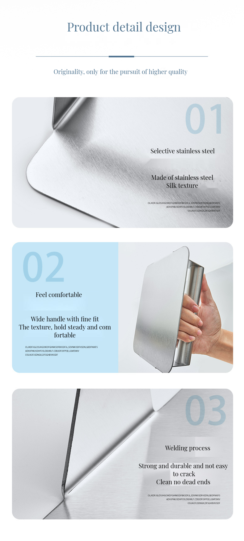 Stainless Steel Square BBQ Smasher Tool for Grilling Non-Stick Surface Essential
