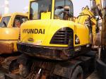 Used Mini Wheel Excavator Hyundai R60W-7