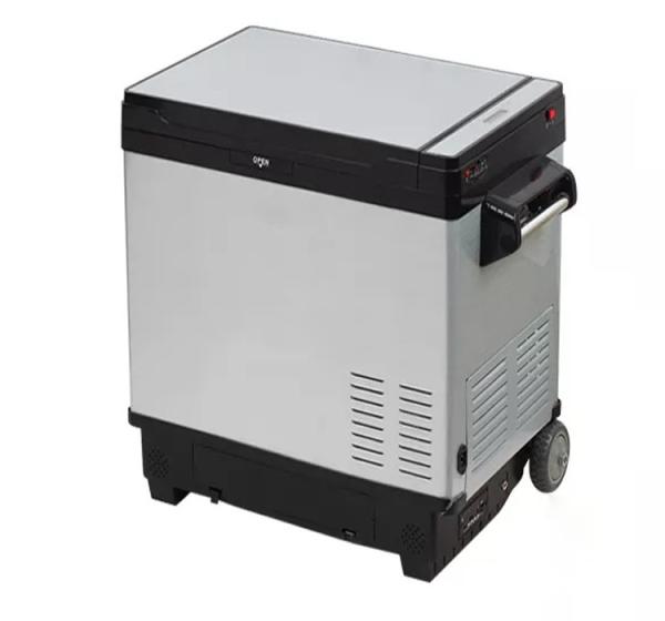 Outdoor Freezer with Wheels DC 12V/24V AC 100V-240V Portable Compressor