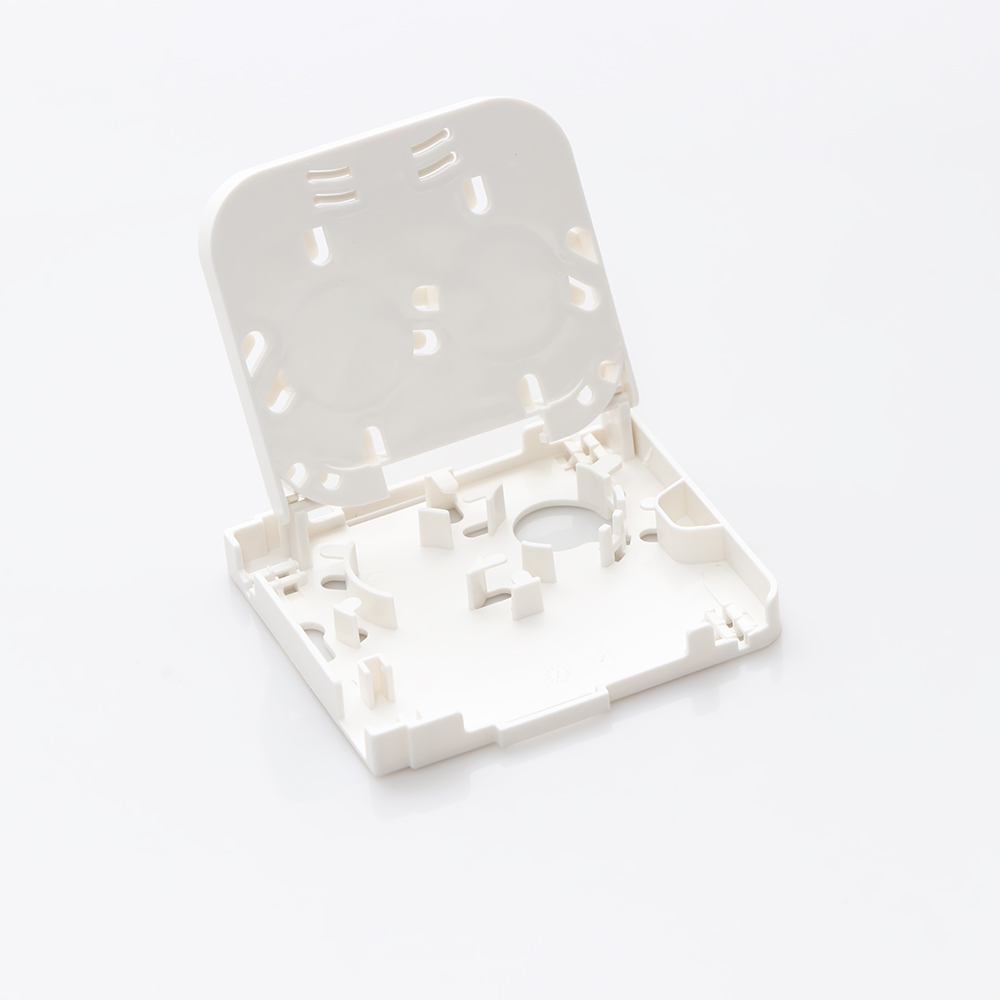 FTTH 1 Port Fiber Optic Terminal Box Mini SC Type For Wall Socket Panel