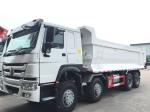 Tubeless Tire Design Heavy Truck 10 Wheels 6*4 Used HOWO Flat-Bed Transport