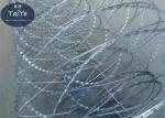 Military BTO 22 Concertina Razor Wire Galvanized Stainless Steel