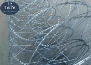 Quality Military BTO 22 Concertina Razor Wire Galvanized Stainless Steel wholesale