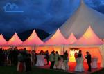 Factory Price Outdoor Custmized Waterproof Pagoda Exhibition White Canvas Tent