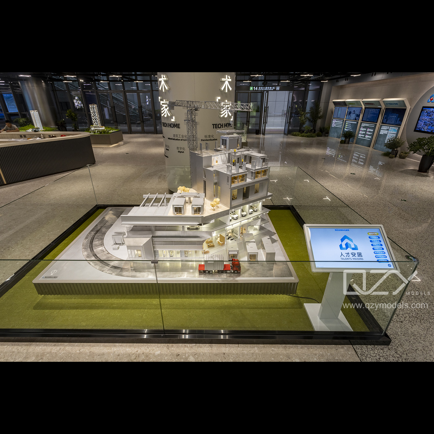 Shenzhen Talents Housing Group- 1/20 MIC Method Showcase Model with Interior