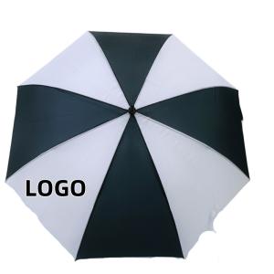 Quality 27 Inch 8 Ribs Custom Logo Promotion Golf Umbrellas With Fiberglass Frame And Shaft wholesale