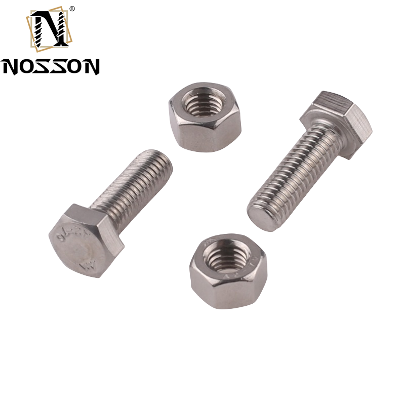 Flat Head M14 Bolts and Nuts M12 Washers M10x125 Size Head Hollow A4 304 316 Made of Inox 303 Stainless Steel Finish Black
