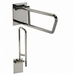 Quality Cubilox SUS304 Accessible Toilet Grab Rails Toilet Assist Rail wholesale