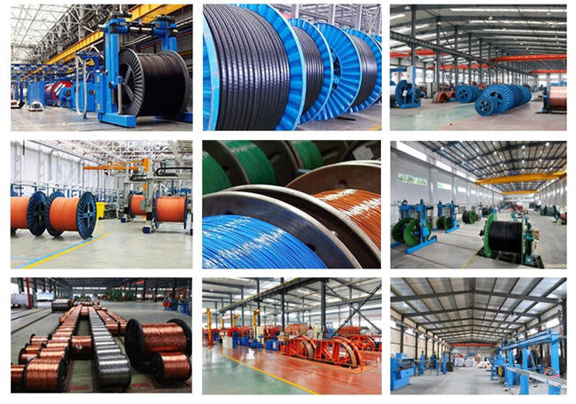 4Core Outdoor Underground Electrical Wire 6KV 10KV 12KV Cable