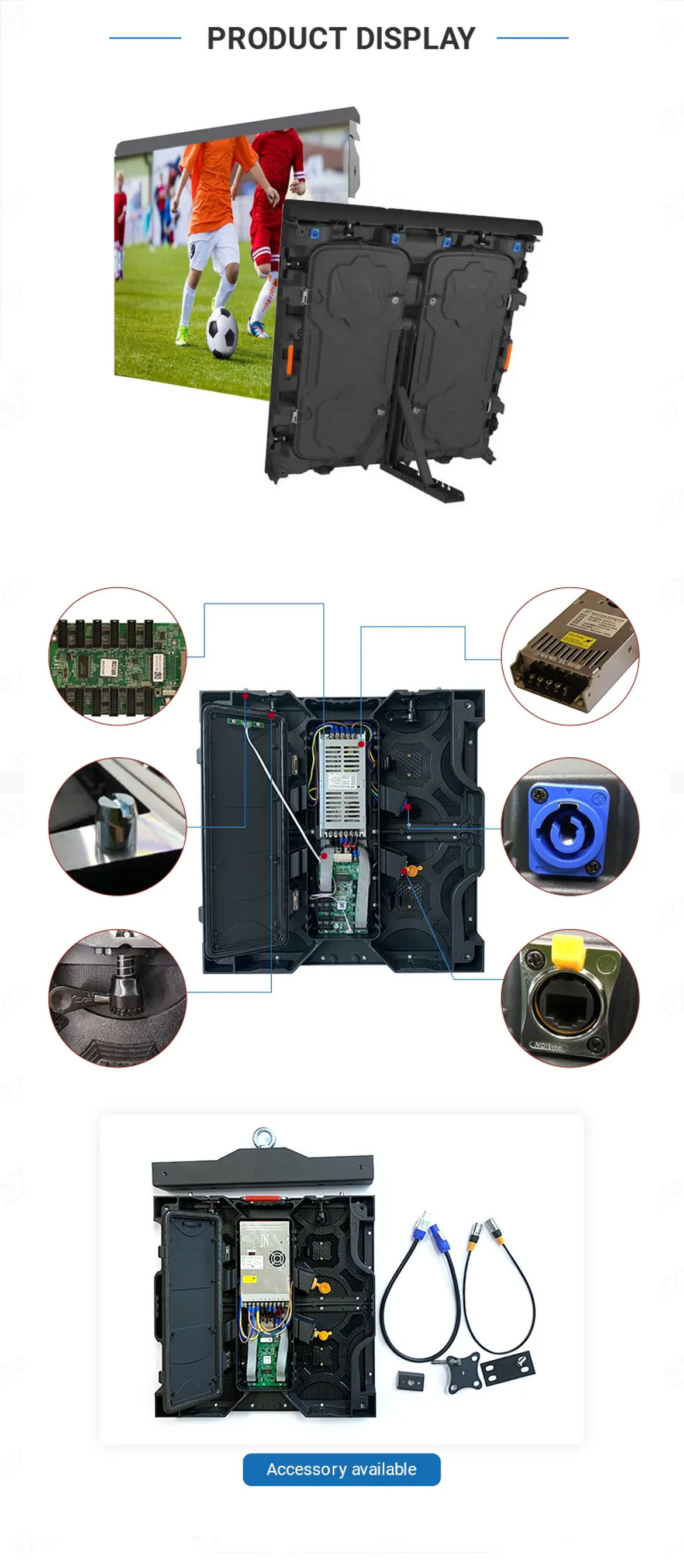 High Resolution Outdoor Digital Billboard Fixed Installation DIP P12 P12.5 P16