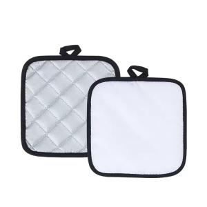 Quality Kitchen Accessories Sublimation Heat Insulation Pot Pad With Black Edge For Kitchen wholesale
