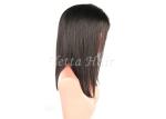 Glueless Short Full Lace Front Wigs Human Hair with Silky Straight