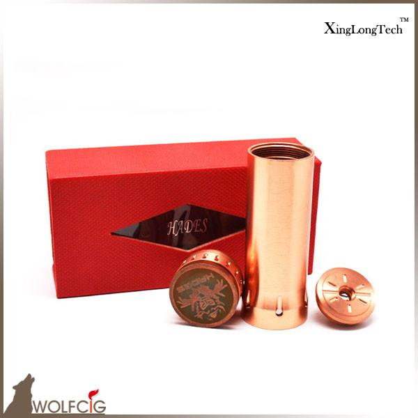 Wholesales 2014 Hot selling High Quality 26650Red Copper Hades Mod ,Welcome to