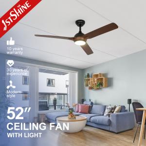 Quality Energy Saving 1stshine LED Ceiling Fan 52 Inches 3 ABS Blades with Smart Remote Control wholesale