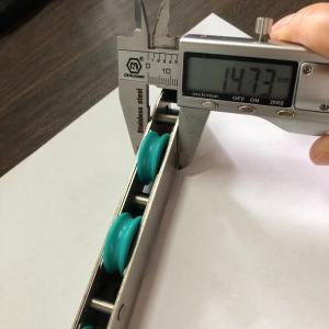 Quality OEM Logo 248mm Stainless Steel 201 Nylon 4 Wheel Roller for Sliding Window or Door wholesale