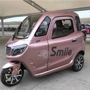Quality 40km/H Button Start 1500W Enclosed Electric Trike wholesale
