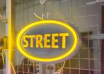 Street Artcraft Silica Gel Neon Mark Lighting Warning Board