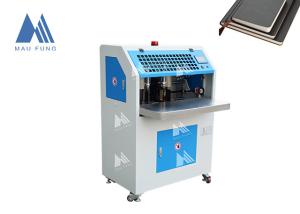 China Double Head Pneumatic Corner Cutting Machine Soft Cover Book Binding Machine MF-DCM470 on sale