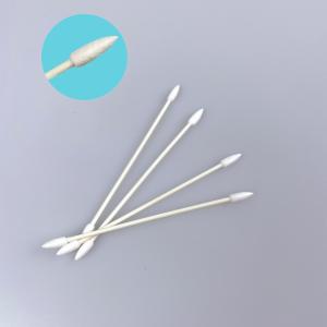 Quality Double Pointy Mini Compressed Cotton Head Micro Swab 3 Inch 3mm wholesale