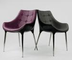 Replica fiberglass passion chair for living room restaurant dining chair